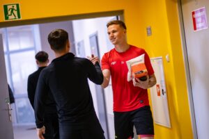 02.01.2026. Kielce. Stadion Korony Kielce. Powrót po urlopach piłkarzy Korony Kielce / Fot. Korona Kielce