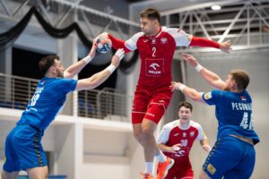 11.01.2026. Władysławowo. Mecz Polska - Serbia / Fot. Paweł Bejnarowicz - ZPRP