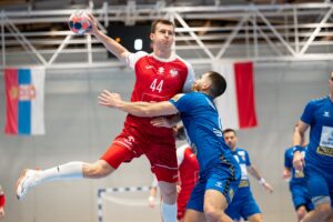 11.01.2026. Władysławowo. Mecz Polska - Serbia / Fot. Paweł Bejnarowicz - ZPRP