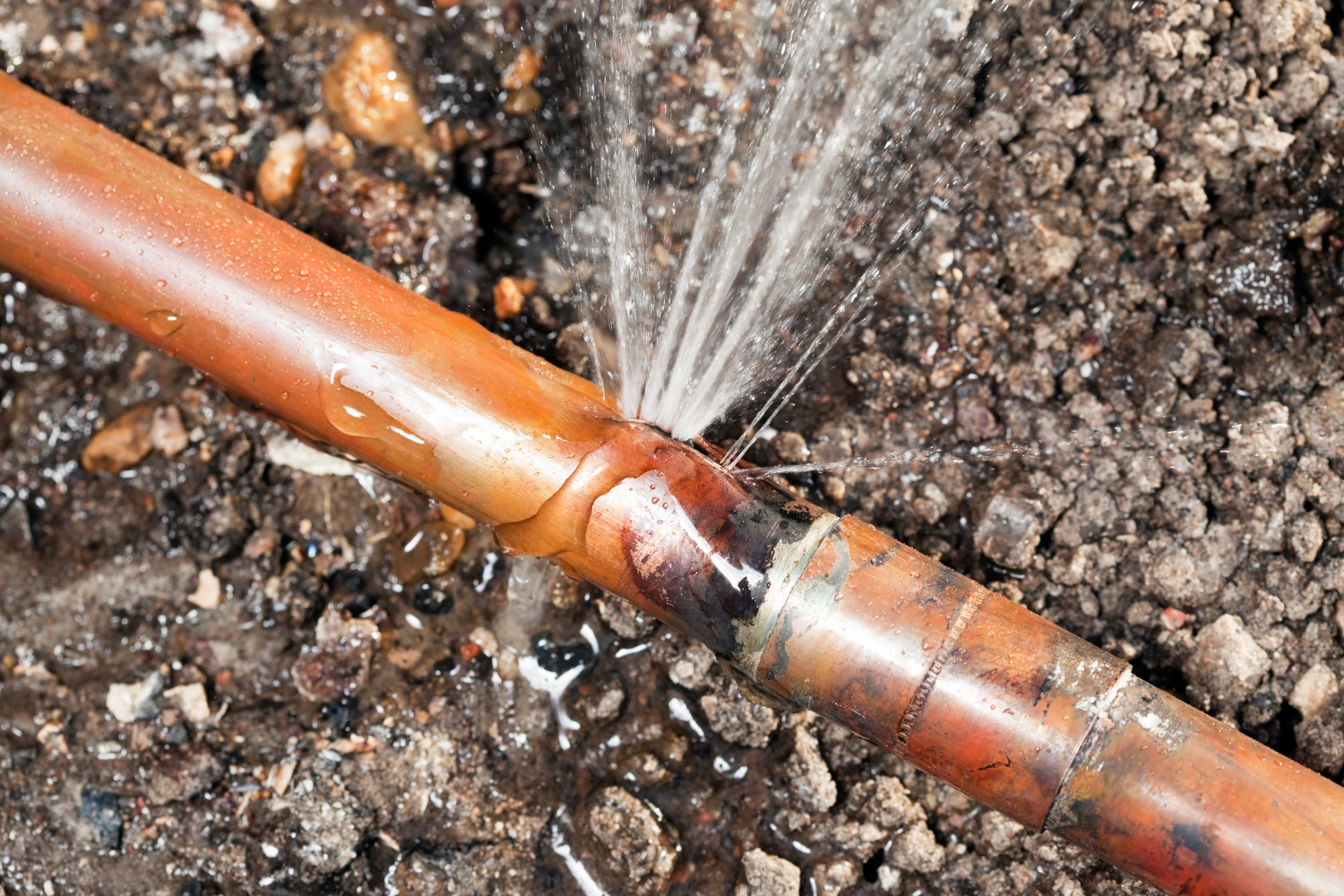 Wyciek wody na KSM-ie