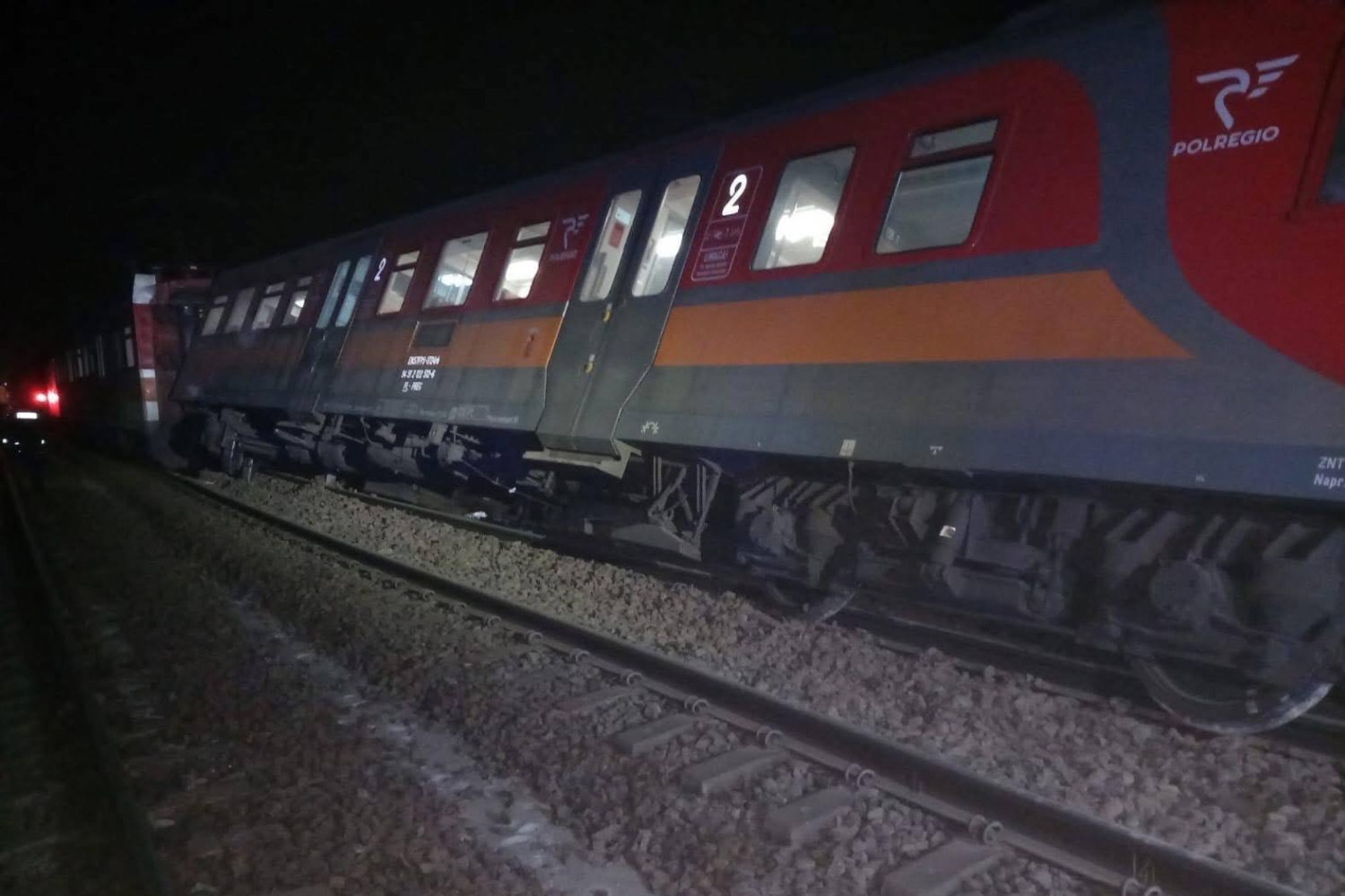 Wykolejenie pociągu Kielce – Kraków. Trasa zablokowana 