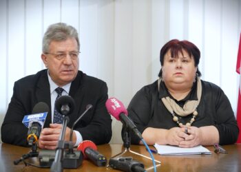 08.01.2026. Bodzentyn. Rok sprawowania zarządu komisarycznego w gminie przez Annę Leżańską / Fot. Facebook / Wojewoda świętokrzyski Józef Bryk