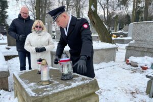 22.01.2026. Sandomierz. Obchody 163. rocznicy wybuchu powstania styczniowego / Fot. Grażyna Szlęzak-Wójcik - Radio Kielce