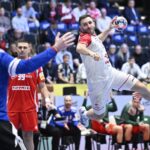 16.01.2026. Kristianstad, Szwecja. Mistrzostwa Europy w piłce ręcznej mężczyzn. Mecz: Węgry - Polska / Fot. EPA/Johan Nilsson SWEDEN OUT Dostawca: PAP/EPA.