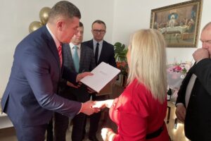 17.01.2026. Lenarczyce. Setne urodziny pani Stanisławy z Lenarczyc / Fot. Grażyna Szlęzak-Wójcik - Radio Kielce