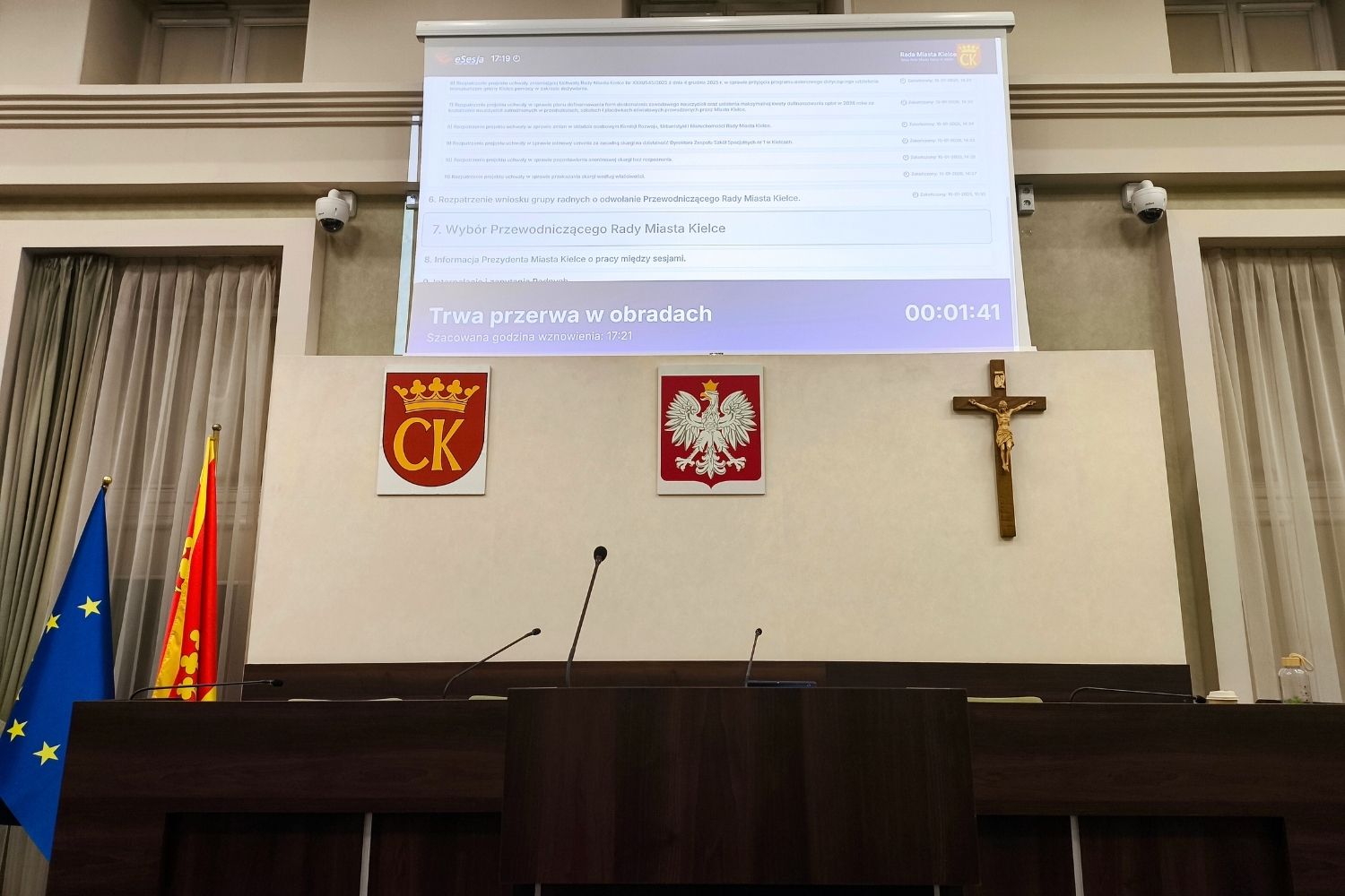 Kielecka rada miasta bez przewodniczącego