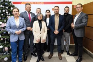 08.01.2026. Kielce. Konferencja prasowa Koalicji Obywatelskiej / Fot. Dariusz Kuc - Radio Kielce