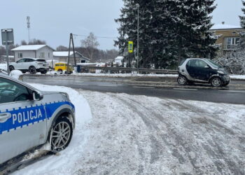 Kolizja, jedna osoba trafiła do szpitala