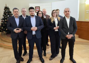 08.01.2026. Kielce. Konferencja prasowa Prawa i Sprawiedliwości / Fot. Dariusz Kuc - Radio Kielce