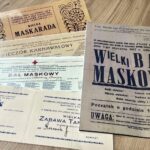 Zaproszenia na zabawy karnawałowe ze zbiorów Archiwum Państwowego w Kielcach / Fot. Dorota Klusek - Radio Kielce