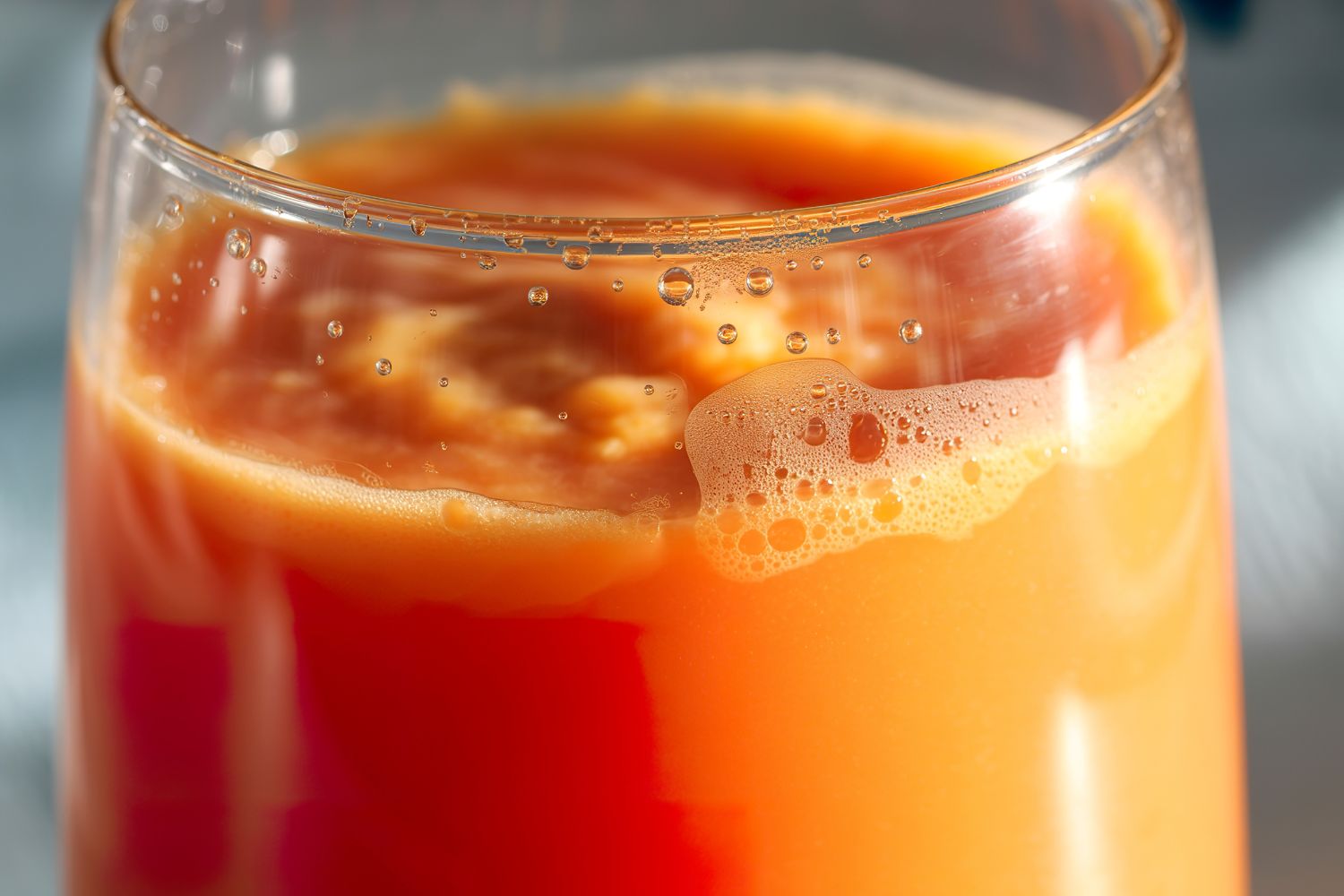 Pomarańczowy koktajl z kurkumą