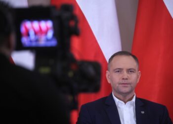 Warszawa. Prezydent RP Karol Nawrocki / Fot. PAP/Leszek Szymański