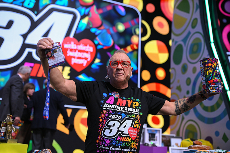 34. Finał WOŚP. Jerzy Owsiak: Polacy są z nami