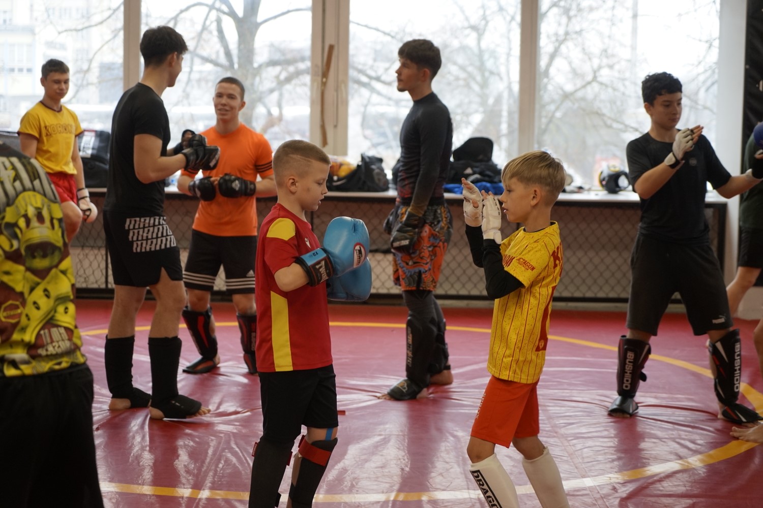 28.01.2026. Kielce. Zajęcia feryjne w Miejskim Klubie Sportów Walki Korona Kielce / Fot. Konrad Chruściel - Radio Kielce
