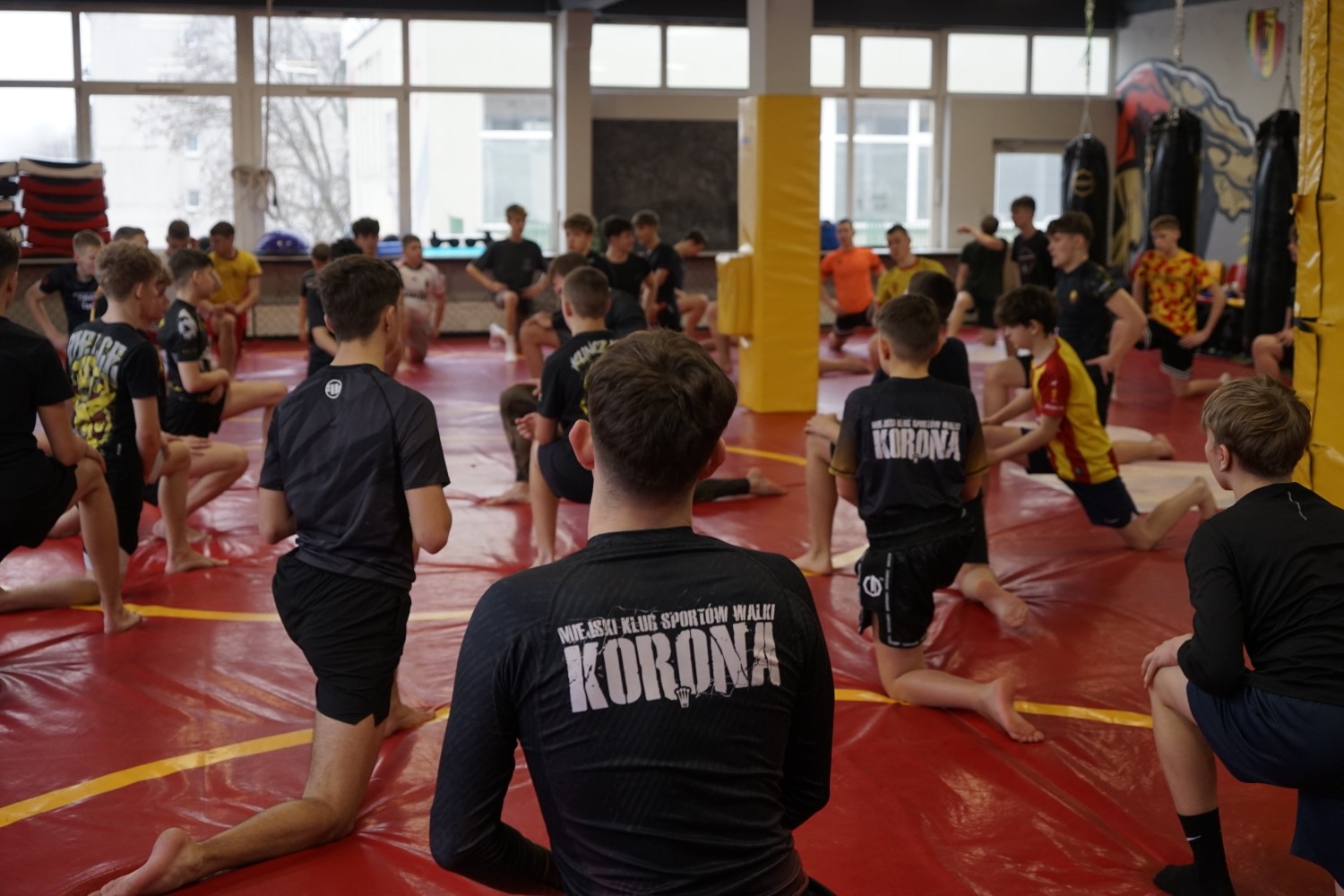 28.01.2026. Kielce. Zajęcia feryjne w Miejskim Klubie Sportów Walki Korona Kielce / Fot. Konrad Chruściel - Radio Kielce