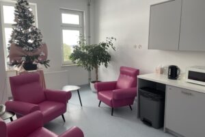 Sandomierz. Pokój dzienny w oddziale ginekologiczno -położniczym / Fot. Grażyna Szlęzak-Wójcik - Radio Kielce