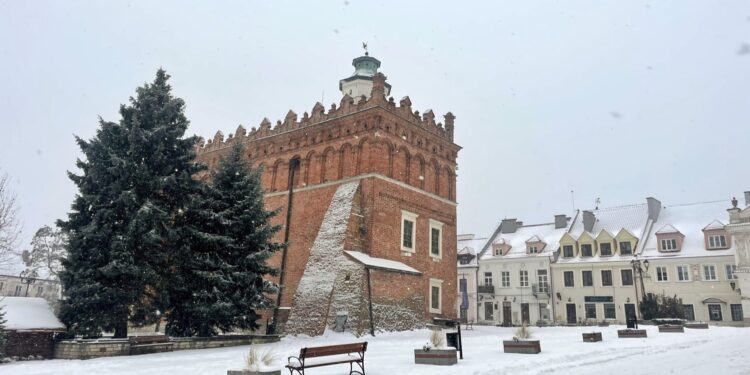 Sandomierz. Ratusz / Fot. Grażyna Szlęzak - Radio Kielce