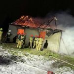 Wyszmontów. Pożar / Fot. OSP Sobótka