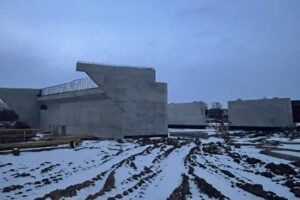 Sandomierz. Budowa węzła komunikacyjnego / Fot. Grażyna Szlęzak-Wójcik - Radio Kielce