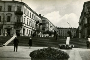 Kielce. Ulica Głowackiego. Lata 1960-1964 / źródło: fotopolska.eu