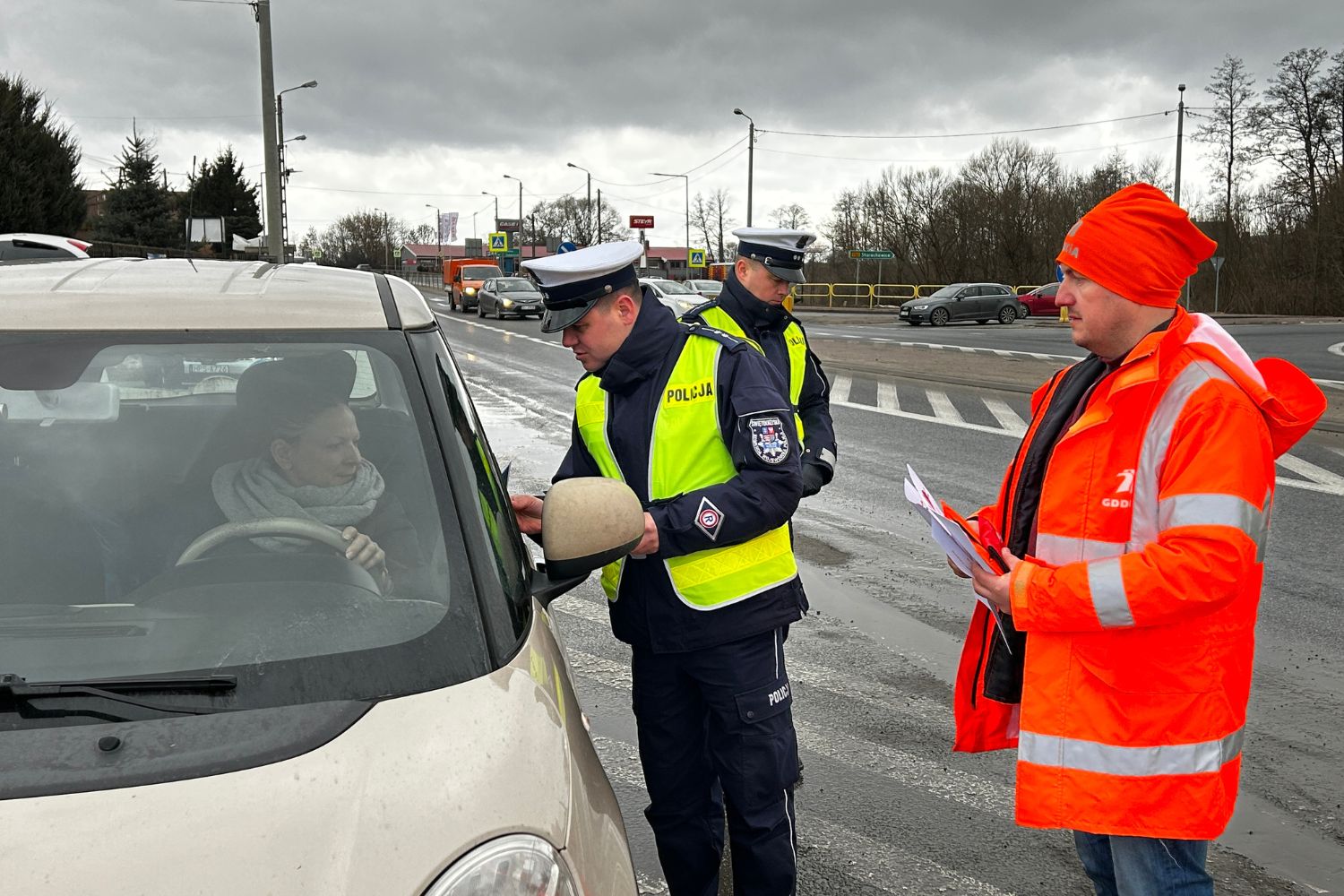 13.02.2026. Kielce. Akcja policji pn. „Drogocenna krew” / Fot. Daniel Czwartosz - Radio Kielce