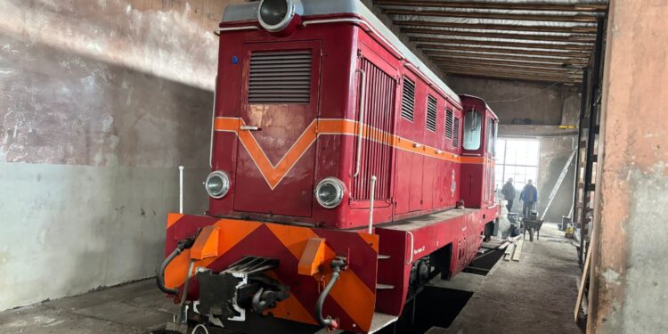 Coraz bliżej powrotu Ciuchci Ponidzie - Radio Kielce 24.02.2026. Jędrzejów. Budowa nowych torowisk oraz modernizacja istniejących stacji „Ciuchci Ponidzie” / Fot. Marcin Marszałek - Radio Kielce