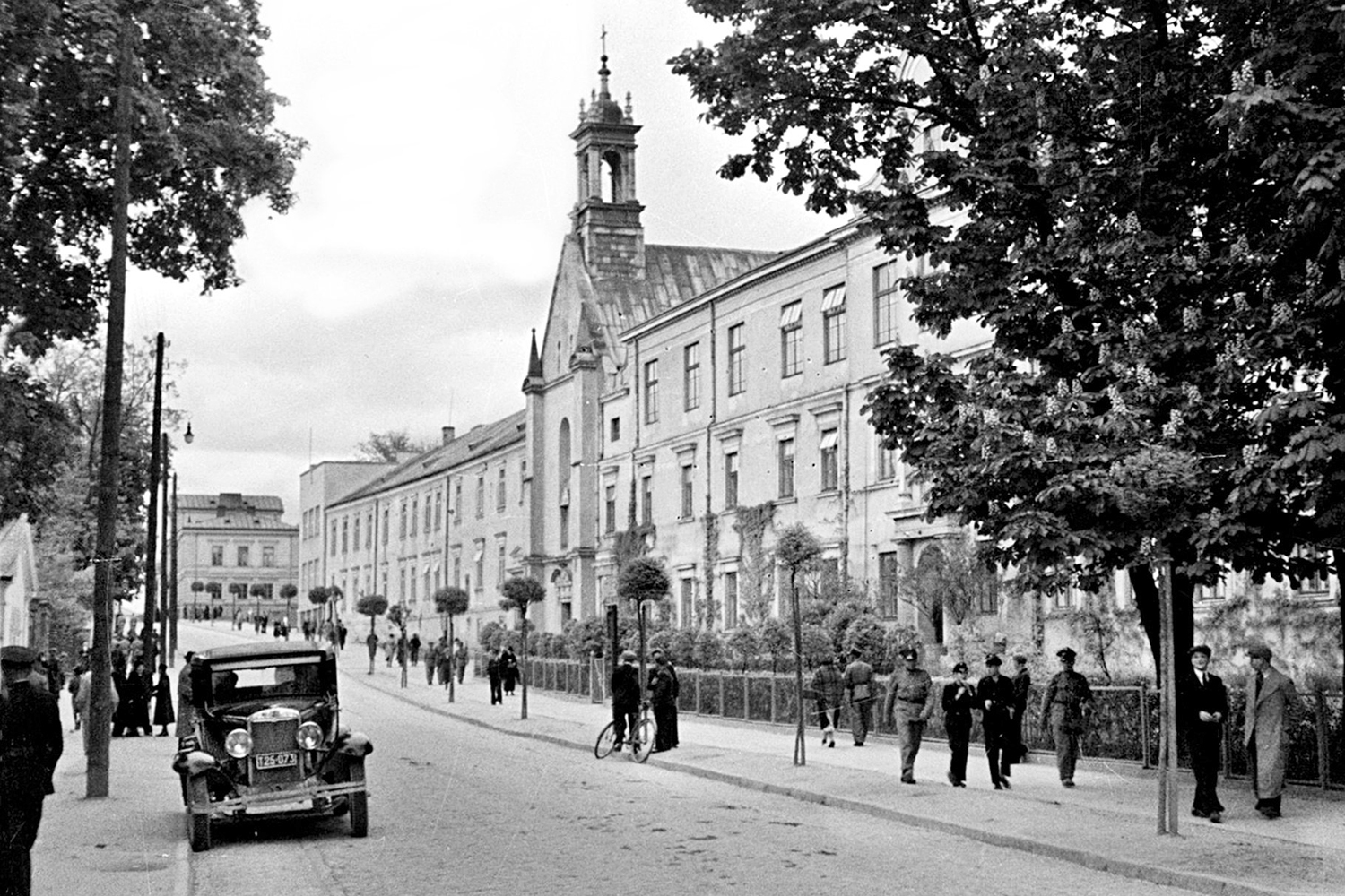 Kielce. Ulica Jana Pawła II. 1937 rok / źródło: fotopolska.eu