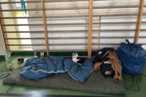 09.02.2026. Końskie. Szkoła Podstawowa nr 1. Pogorzelcy / Fot. Magdalena Galas-Klusek - Radio Kielce