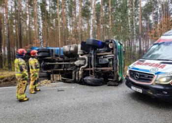 25.02.2026. Nowy Kazanów / Fot. PSP Końskie