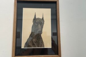 21.02.2026. Sandomierz. Biuro Wystaw Artystycznych Sandomierz. Wystawa „Bestiarium” Karoliny Dousa-Bik / Fot. Grażyna Szlęzak-Wójcik - Radio Kielce