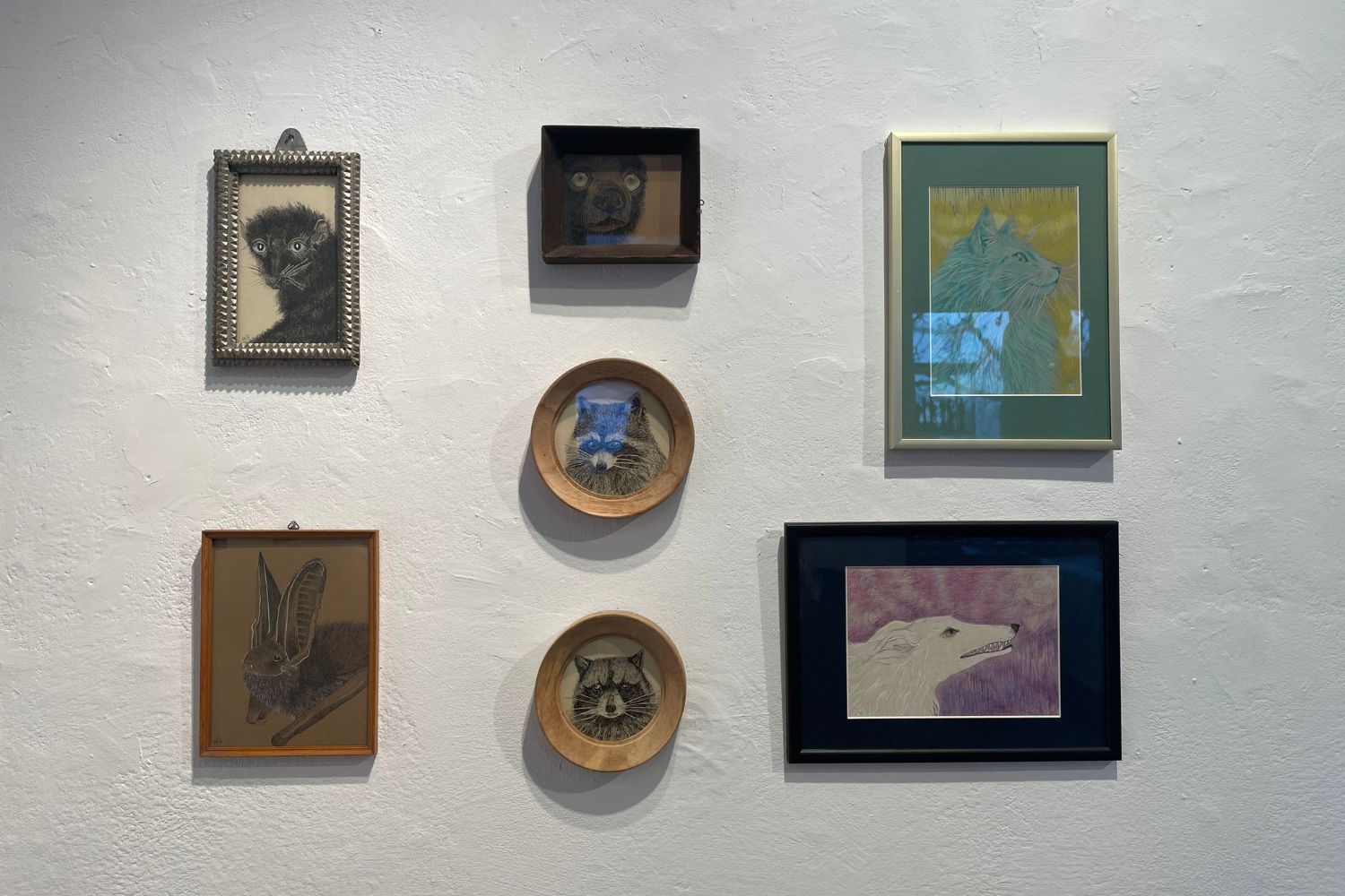 Rysunki pełne miłości i zachwytu do zwierząt