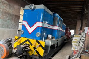 Coraz bliżej powrotu Ciuchci Ponidzie - Radio Kielce 24.02.2026. Jędrzejów. Budowa nowych torowisk oraz modernizacja istniejących stacji „Ciuchci Ponidzie” / Fot. Marcin Marszałek - Radio Kielce