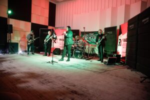 13.02.2026. Radio Kielce. Koncert The Glycerine / Fot. Stanisław Blinstrub - Radio Kielce