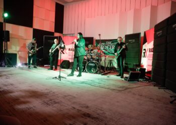 Radio Kielce. Koncert zespołu The Glycerine - Radio Kielce 13.02.2026. Radio Kielce. Koncert The Glycerine / Fot. Stanisław Blinstrub - Radio Kielce