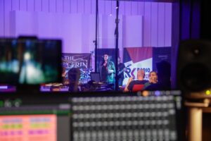 13.02.2026. Radio Kielce. Koncert The Glycerine / Fot. Stanisław Blinstrub - Radio Kielce