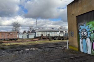 Coraz bliżej powrotu Ciuchci Ponidzie - Radio Kielce 24.02.2026. Jędrzejów. Budowa nowych torowisk oraz modernizacja istniejących stacji „Ciuchci Ponidzie” / Fot. Marcin Marszałek - Radio Kielce