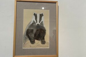 21.02.2026. Sandomierz. Biuro Wystaw Artystycznych Sandomierz. Wystawa „Bestiarium” Karoliny Dousa-Bik / Fot. Grażyna Szlęzak-Wójcik - Radio Kielce