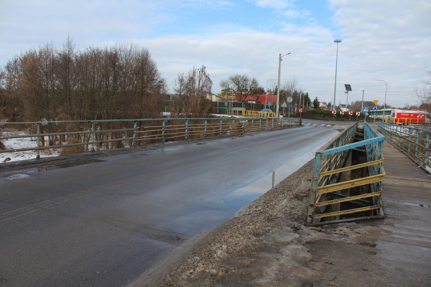 11.02.2026. Kunów. Ulica Warszawska / Fot. Marta Gajda-Kruk - Radio Kielce