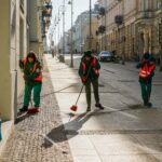 05.03.2026. Kielce. Sprzątanie ulic / Fot. Urząd Miasta Kielce