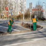 05.03.2026. Kielce. Sprzątanie ulic / Fot. Urząd Miasta Kielce