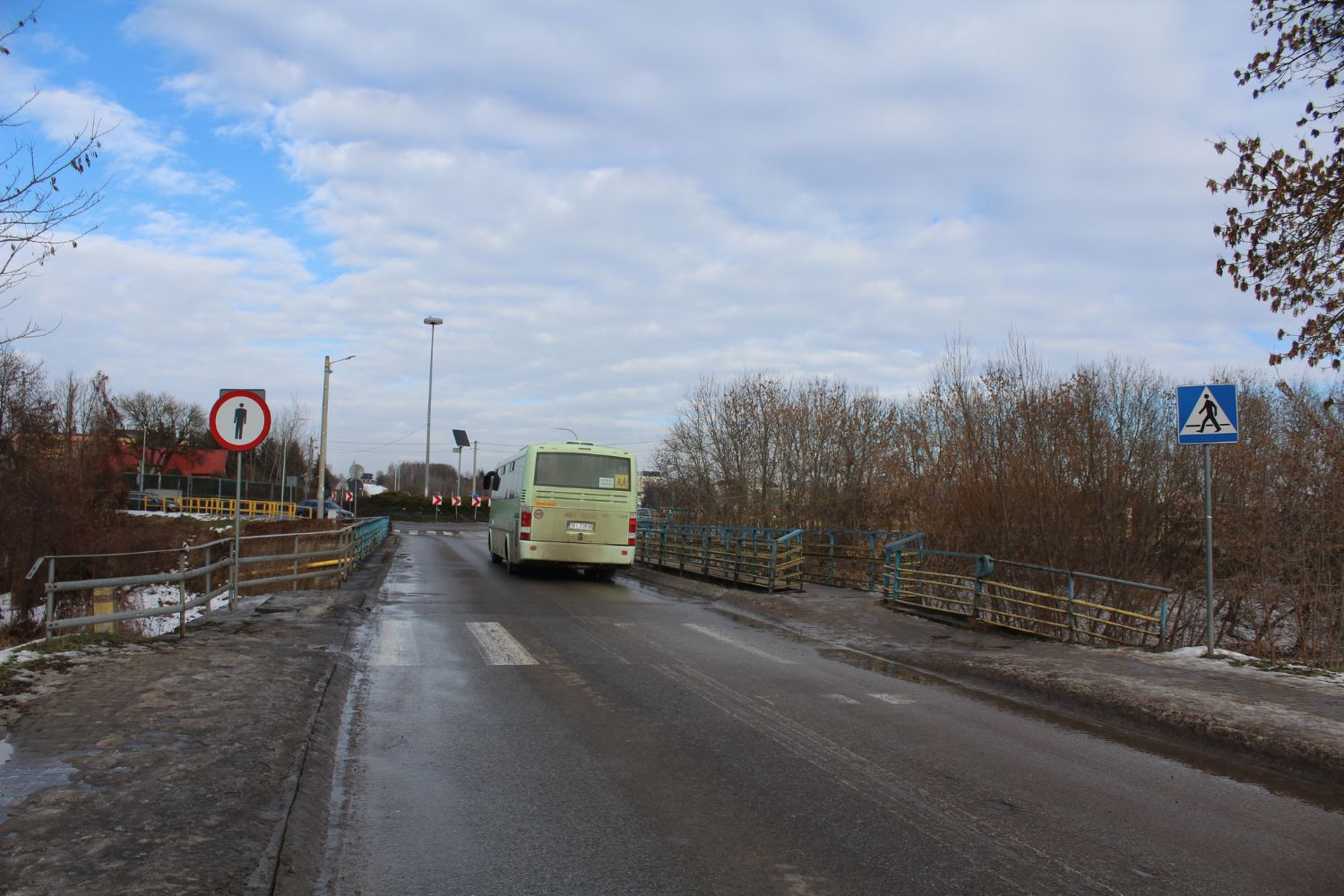 11.02.2026. Kunów. Ulica Warszawska / Fot. Marta Gajda-Kruk - Radio Kielce