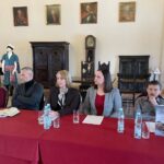 Plany Muzeum Zamkowego w Sandomierzu - Radio Kielce 17.02.2026. Sandomierz. Muzeum Zamkowe w Sandomierzu. Konferencja / Fot. Grażyna Szlęzak-Wójcik - Radio Kielce