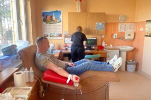 W sandomierskim punkcie krwiodawstwa jak w cukierni - Radio Kielce 02.03.2026. Sandomierz. Akcja „Oddaj krew za babeczkę” / Fot. Grażyna Szlęzak-Wójcik - Radio Kielce