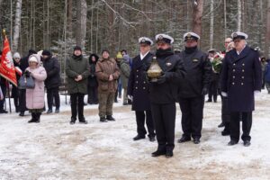 15.02.2026. Skarżysko-Kamienna. 86. rocznica hitlerowskiego mordu w lesie na skarżyskim Borze / Fot. Arkadiusz Bogucki - Facebook