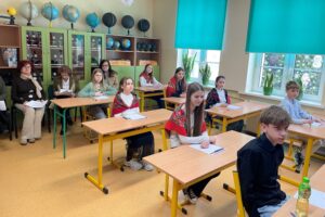 06.02.2026. Święta Katarzyna. Dyktando gwarowe / Fot. Marlena Płaska - Radio Kielce