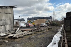 Coraz bliżej powrotu Ciuchci Ponidzie - Radio Kielce 24.02.2026. Jędrzejów. Budowa nowych torowisk oraz modernizacja istniejących stacji „Ciuchci Ponidzie” / Fot. Marcin Marszałek - Radio Kielce