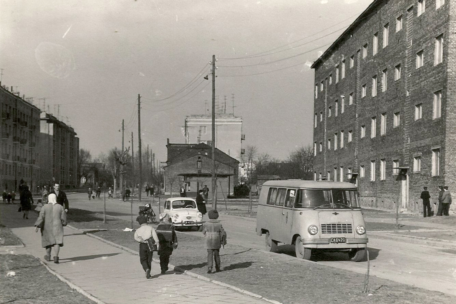 Kielce. Ulica Marszałkowska (Toporowskiego). 1967 rok / źródło: fotopolska.eu