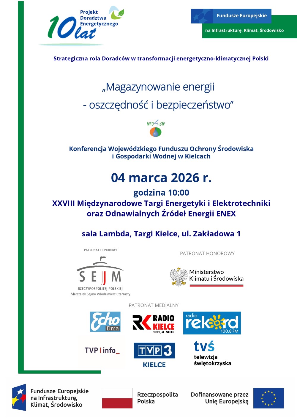 Konferencja „Magazynowanie energii – oszczędność i bezpieczeństwo” - Radio Kielce Konferencja „Magazynowanie energii – oszczędność i bezpieczeństwo” - Radio Kielce