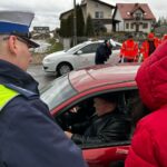 13.02.2026. Kielce. Akcja policji pn. „Drogocenna krew” / Fot. Daniel Czwartosz - Radio Kielce