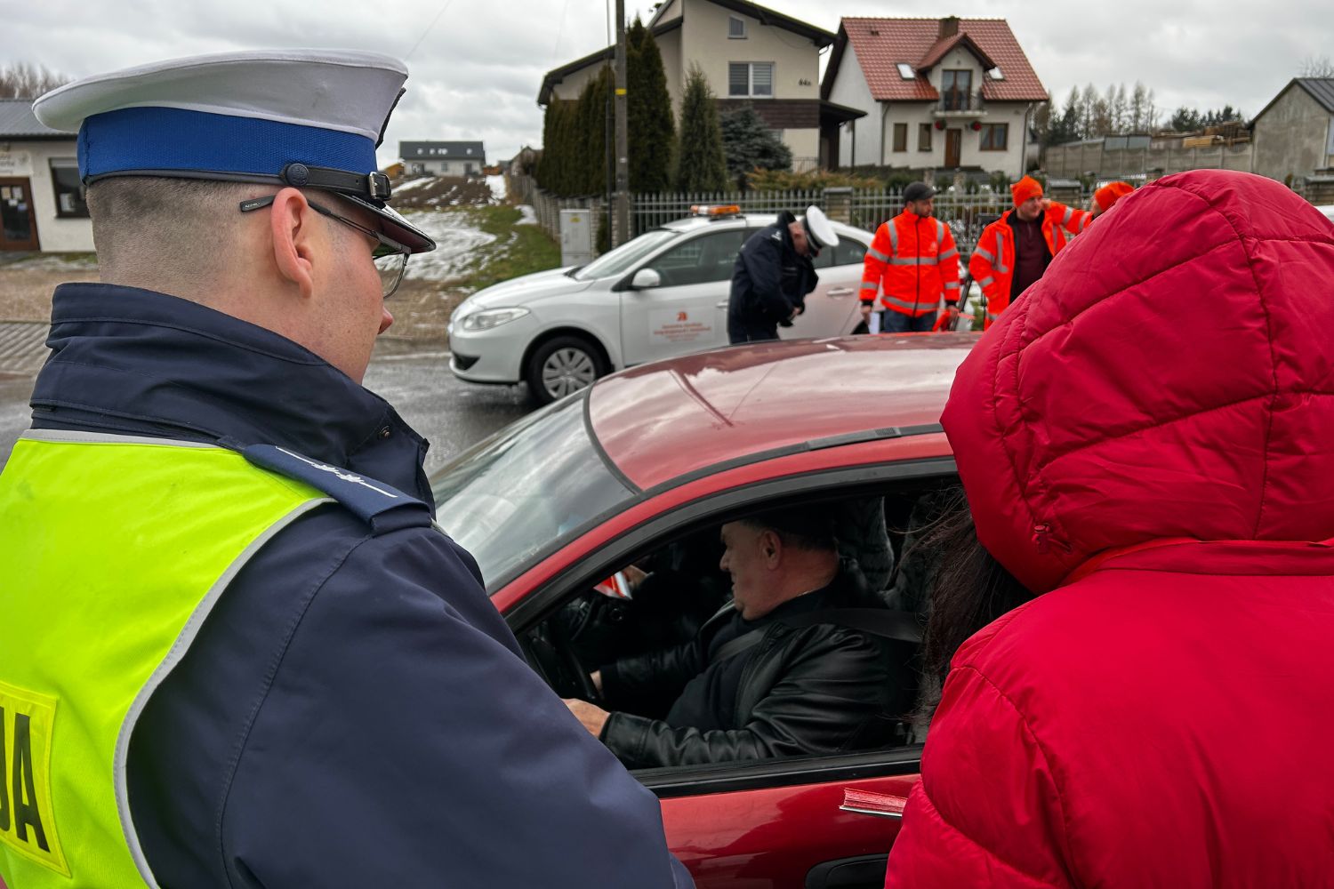 13.02.2026. Kielce. Akcja policji pn. „Drogocenna krew” / Fot. Daniel Czwartosz - Radio Kielce